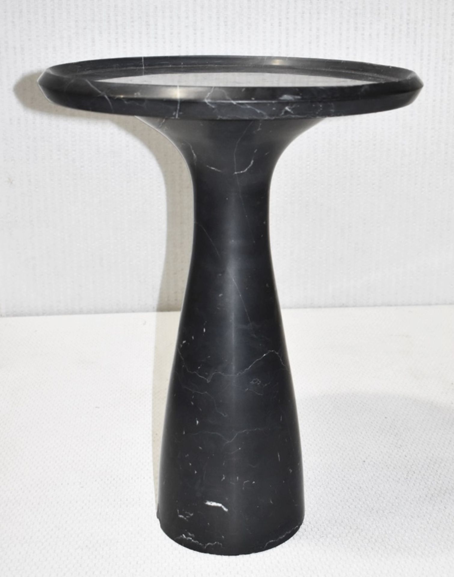 1 x EICHHOLTZ 'Pompano' Luxury Black Marble Low Side Table - Original RRP £2,405 - Image 3 of 5