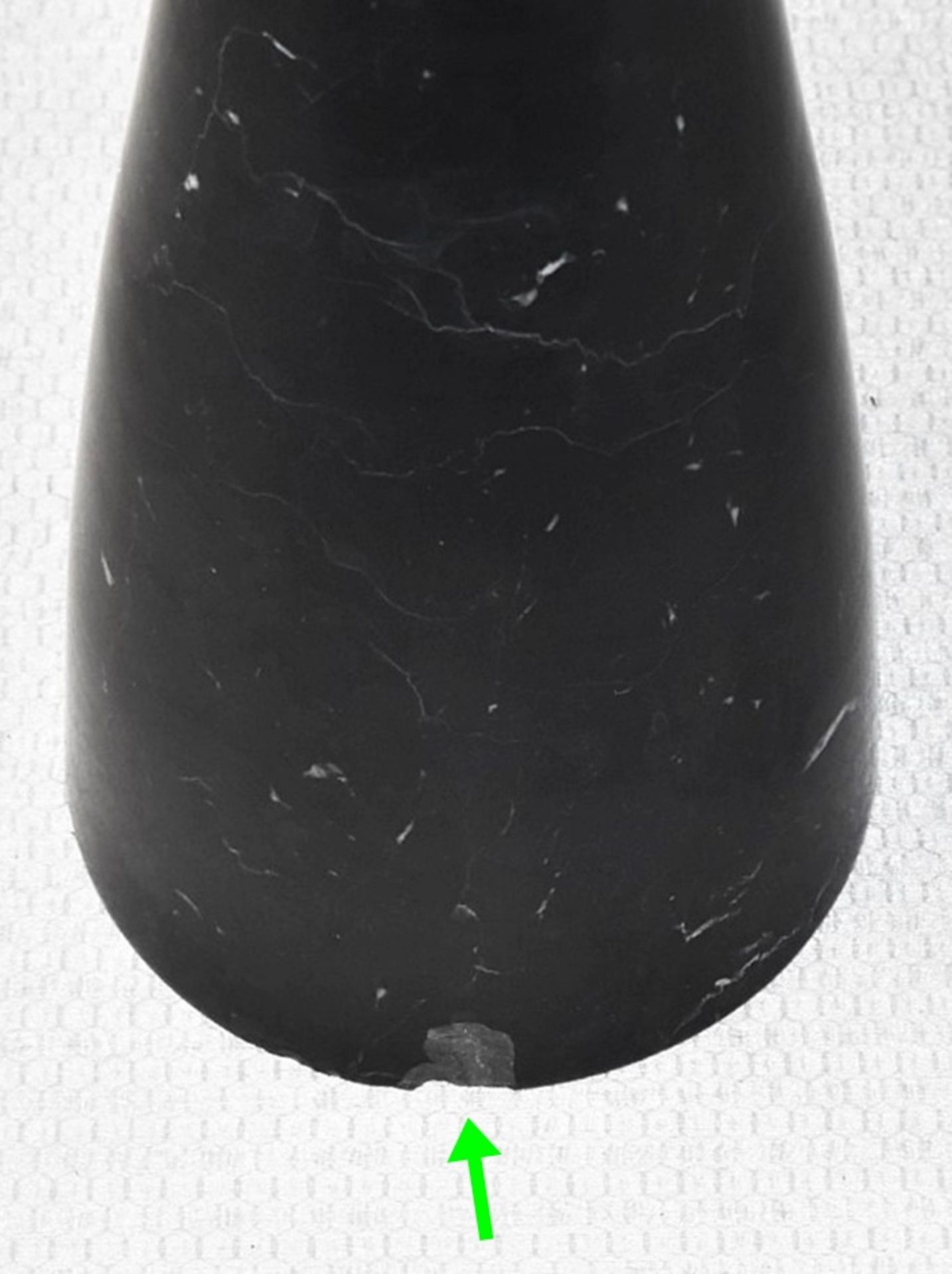 1 x EICHHOLTZ 'Pompano' Luxury Black Marble Low Side Table - Original RRP £2,405 - Image 5 of 5