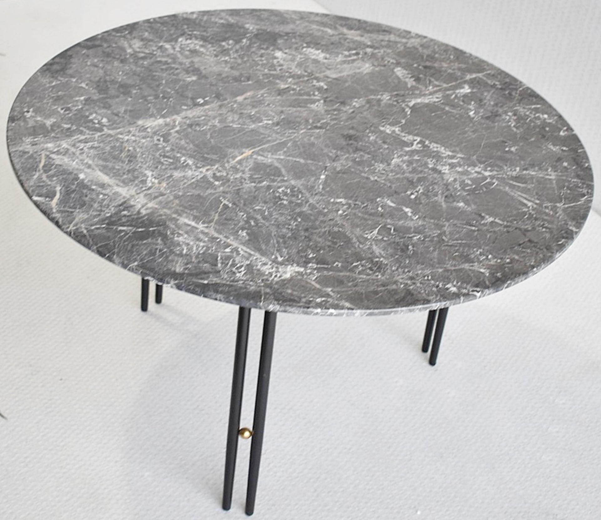 1 x GUBI 'IOI' Round Designer Marble Topped Coffee Table, ⌀70cm - Original RRP £1,025 - Image 5 of 8