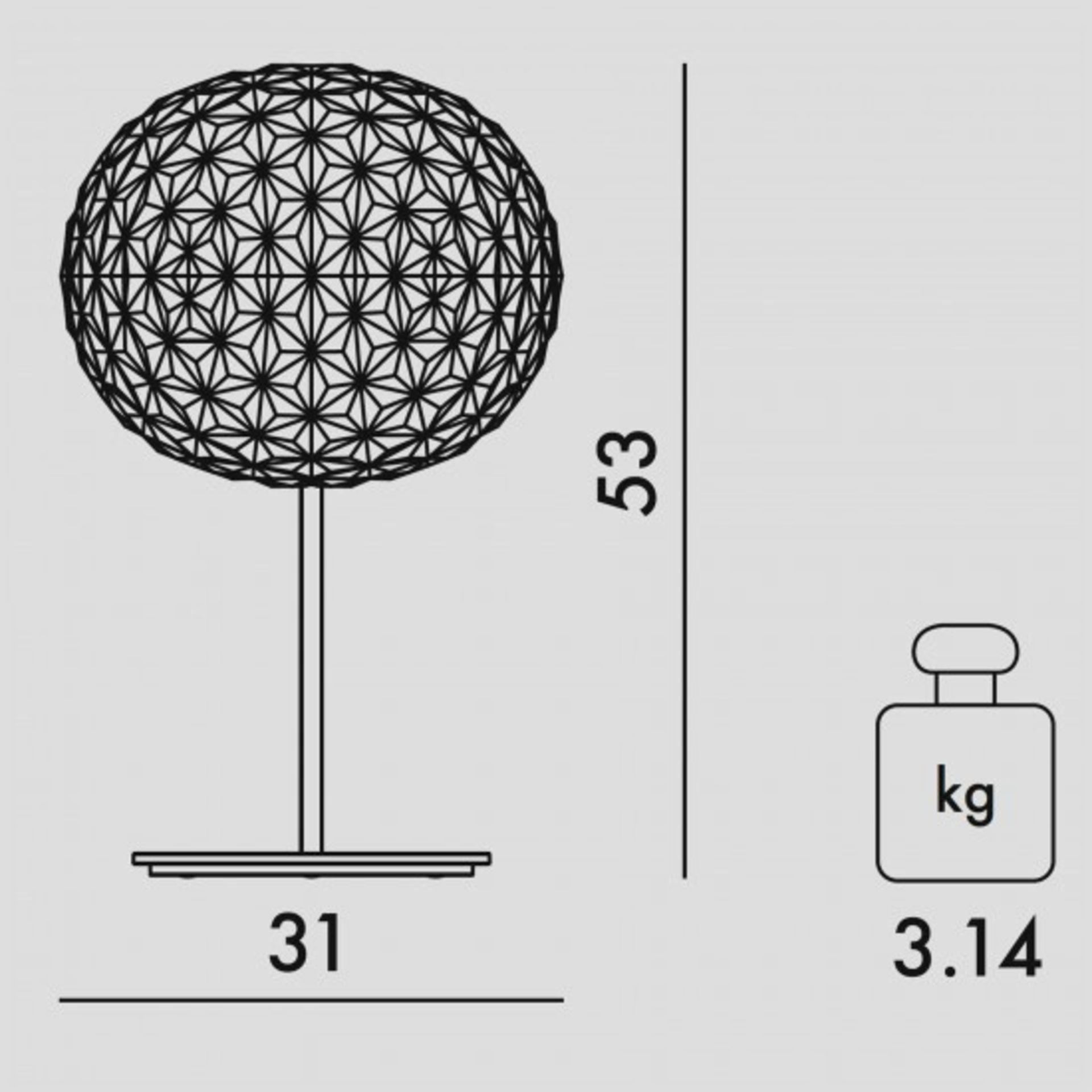 1 x KARTELL 'Planet' Designer Table Lamp In Yellow - Original RRP £524.00 - Image 11 of 11