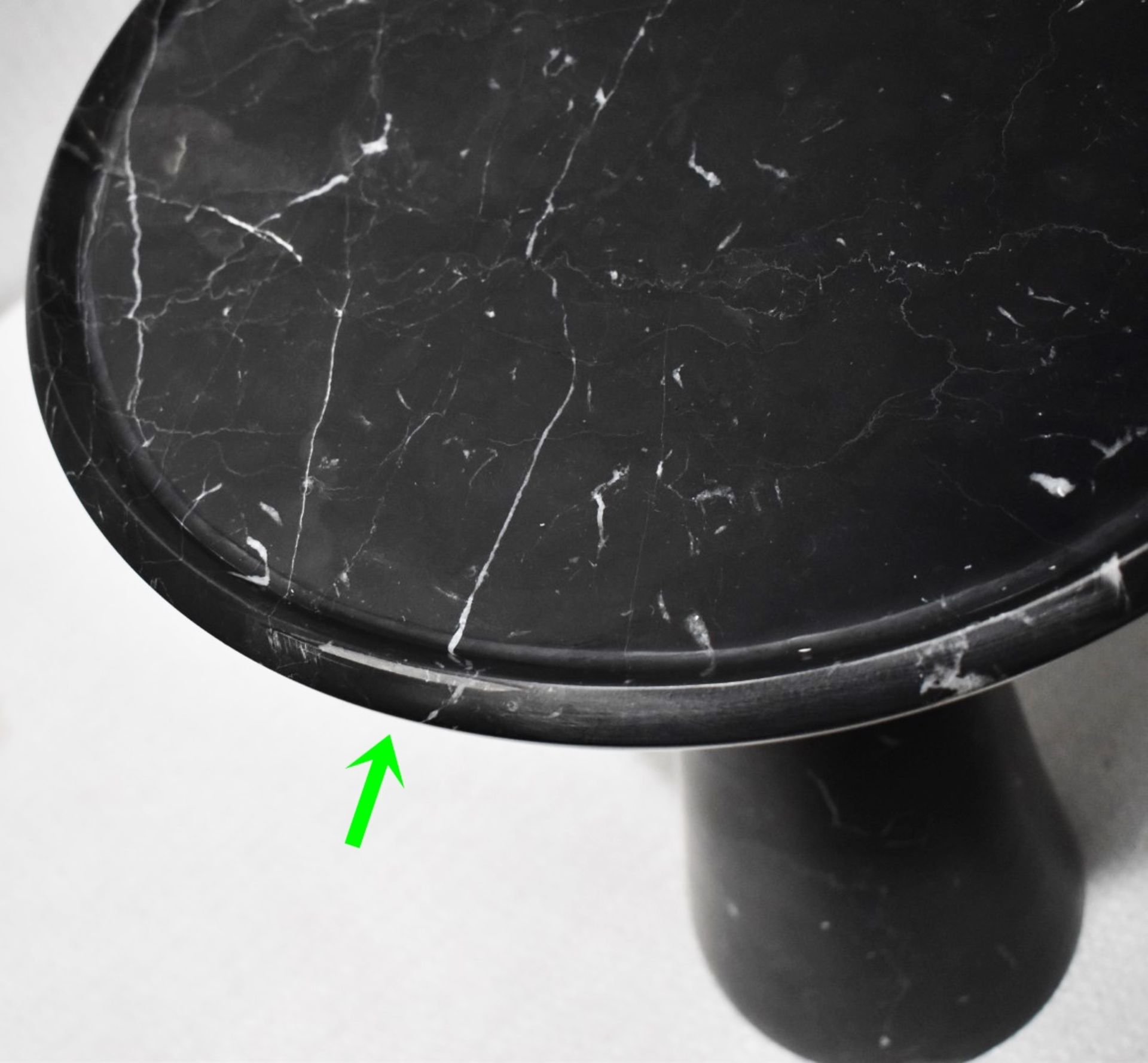 1 x EICHHOLTZ 'Pompano' Luxury Black Marble Low Side Table - Original RRP £2,405 - Image 3 of 6