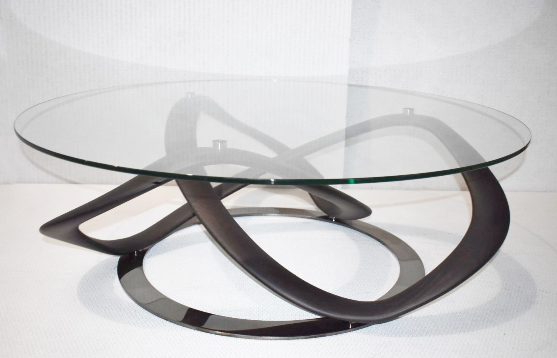 1 x PORADA 'Infinity' Tavolino Tondo Designer Coffee Table 120cm - Original RRP £4,300 - Image 2 of 12