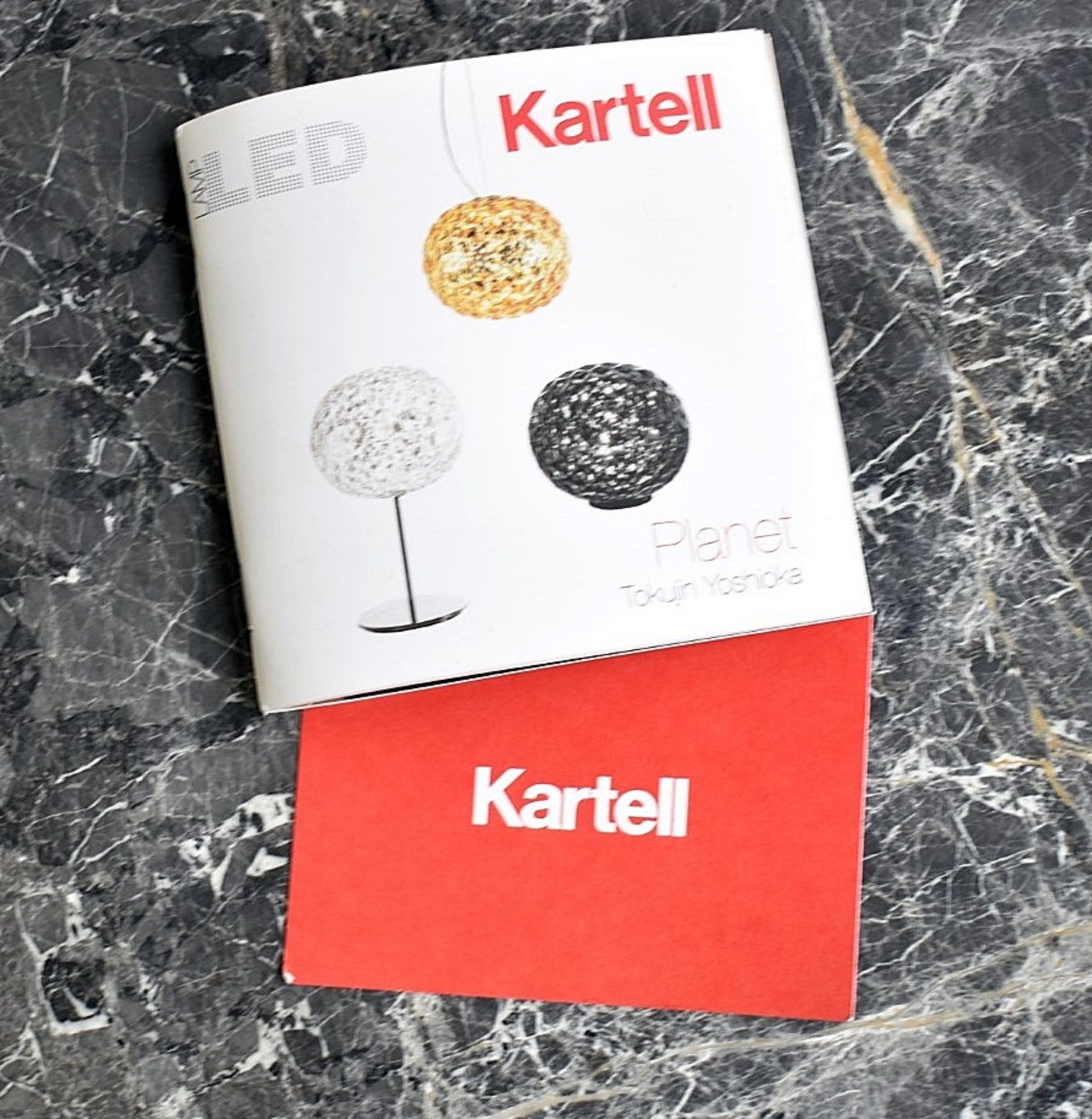 1 x KARTELL 'Planet' Designer Table Lamp In Yellow - Original RRP £524.00 - Image 9 of 11