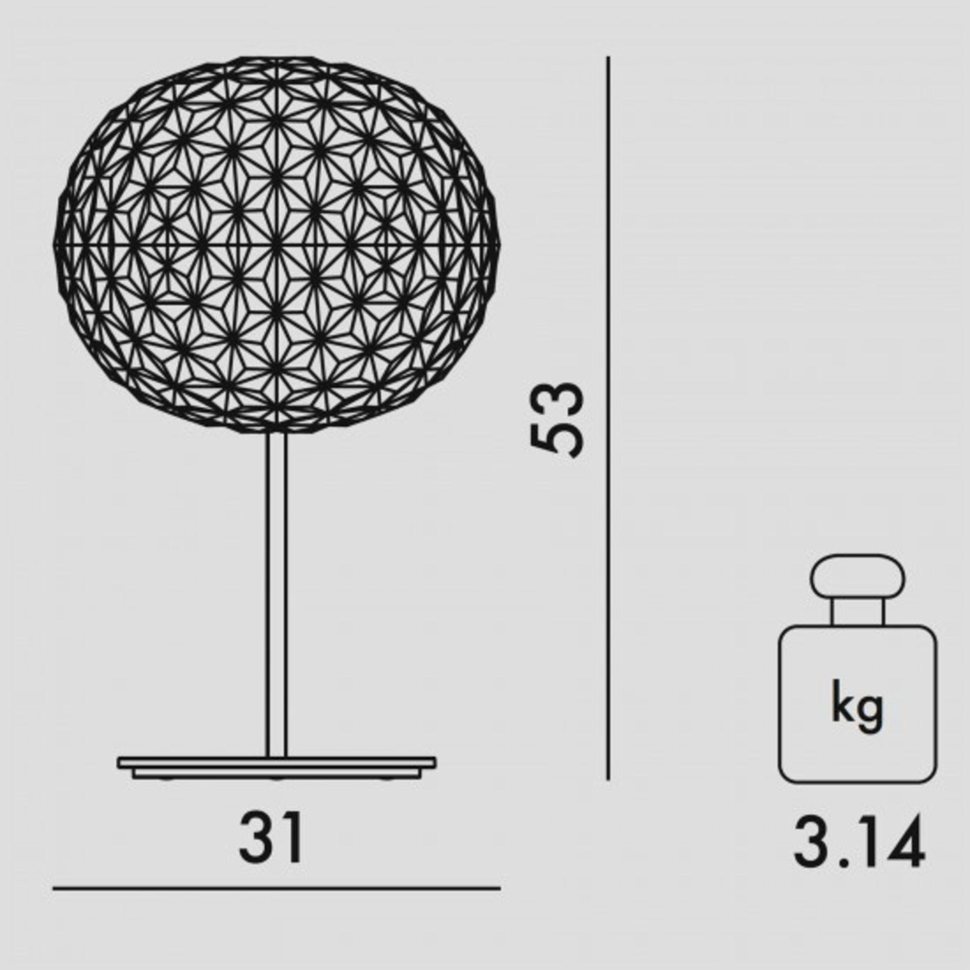 1 x KARTELL 'Planet' Designer Table Lamp In Yellow - Sealed Boxed Stock - Original RRP £524.00 - Image 4 of 8