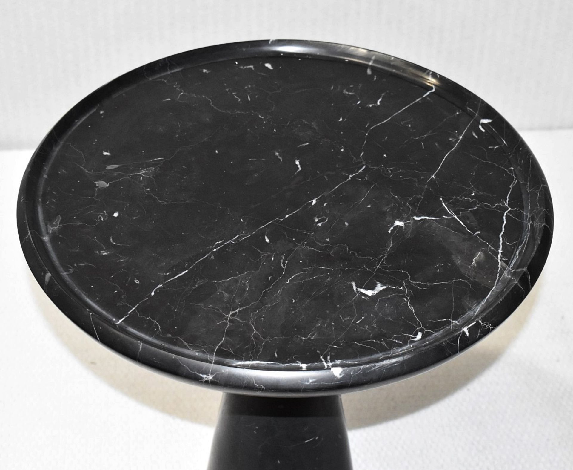 1 x EICHHOLTZ 'Pompano' Luxury Black Marble Low Side Table - Original RRP £2,405 - Image 6 of 6