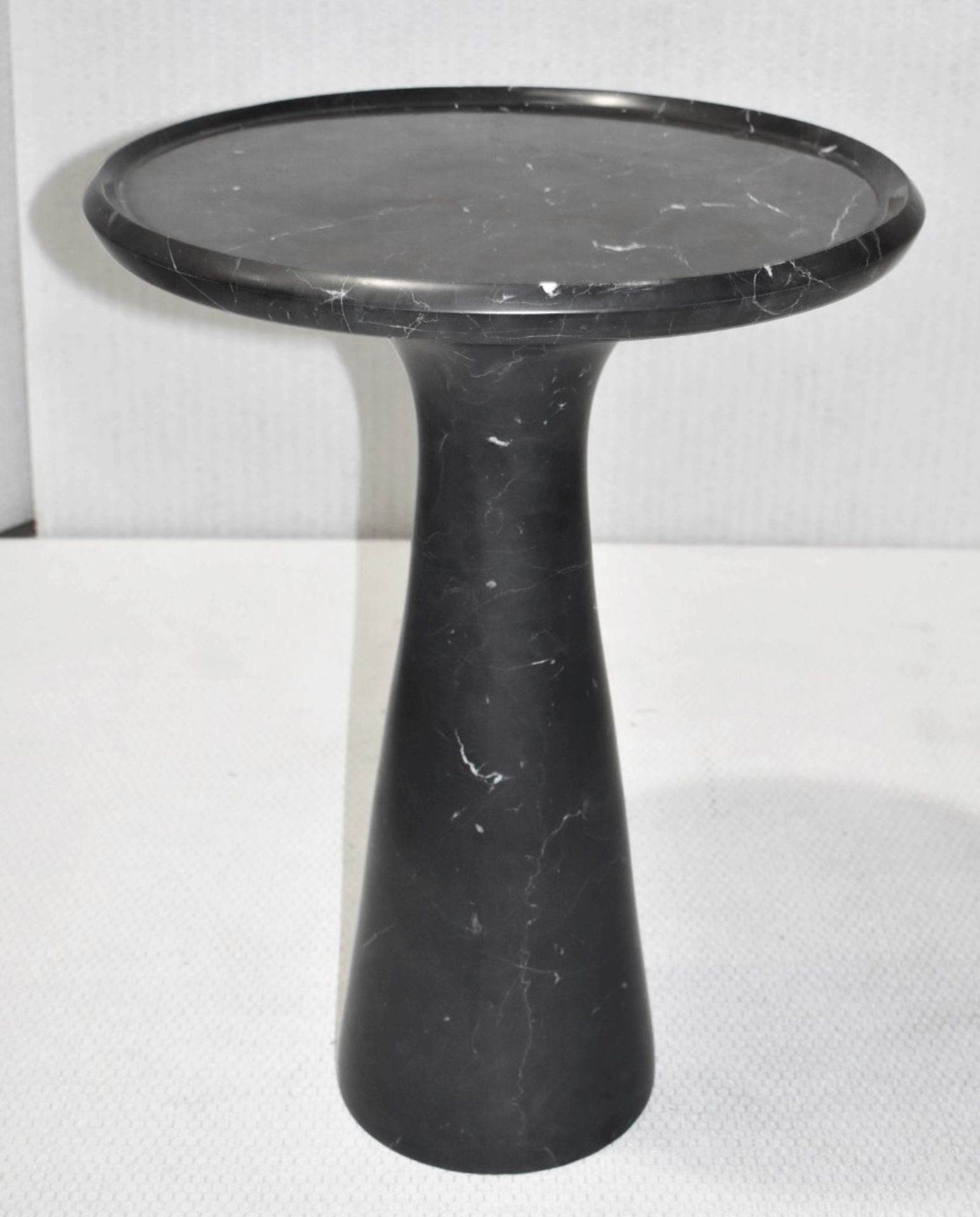 1 x EICHHOLTZ 'Pompano' Luxury Black Marble Low Side Table - Original RRP £2,405 - Image 2 of 6