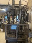 1 x Brooke Crompton Hydraulic Freestanding Double Press With Guard Cage