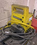 1 x Electric Spring Making Tool by Enerpac - Mounted on an Enerpac Bench