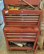 1 x Superline Pro Mobile Tool Station With Contents