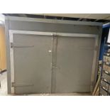 1 x Industrial Powder Coat Oven With Double Doors - Heavy Duty Unit of Excellent Quality