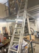 1 x Youngmans 10 Meter Aluminium Double Ladder