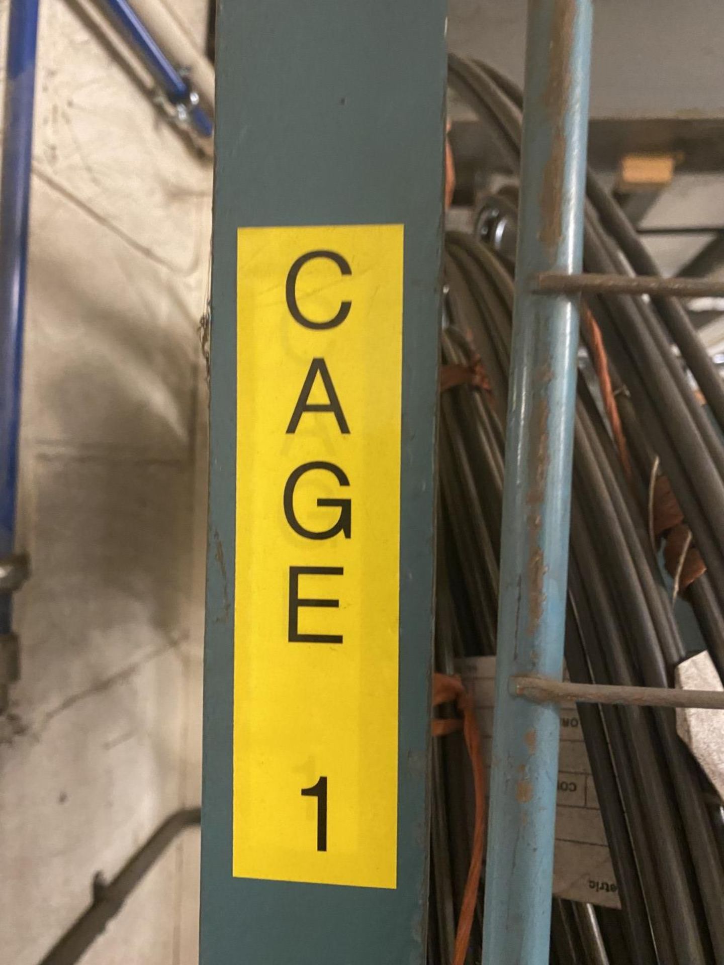1 x Pallet Sized Metal Cage Containing a Quantity of Metal Wire Bundles - Image 2 of 2