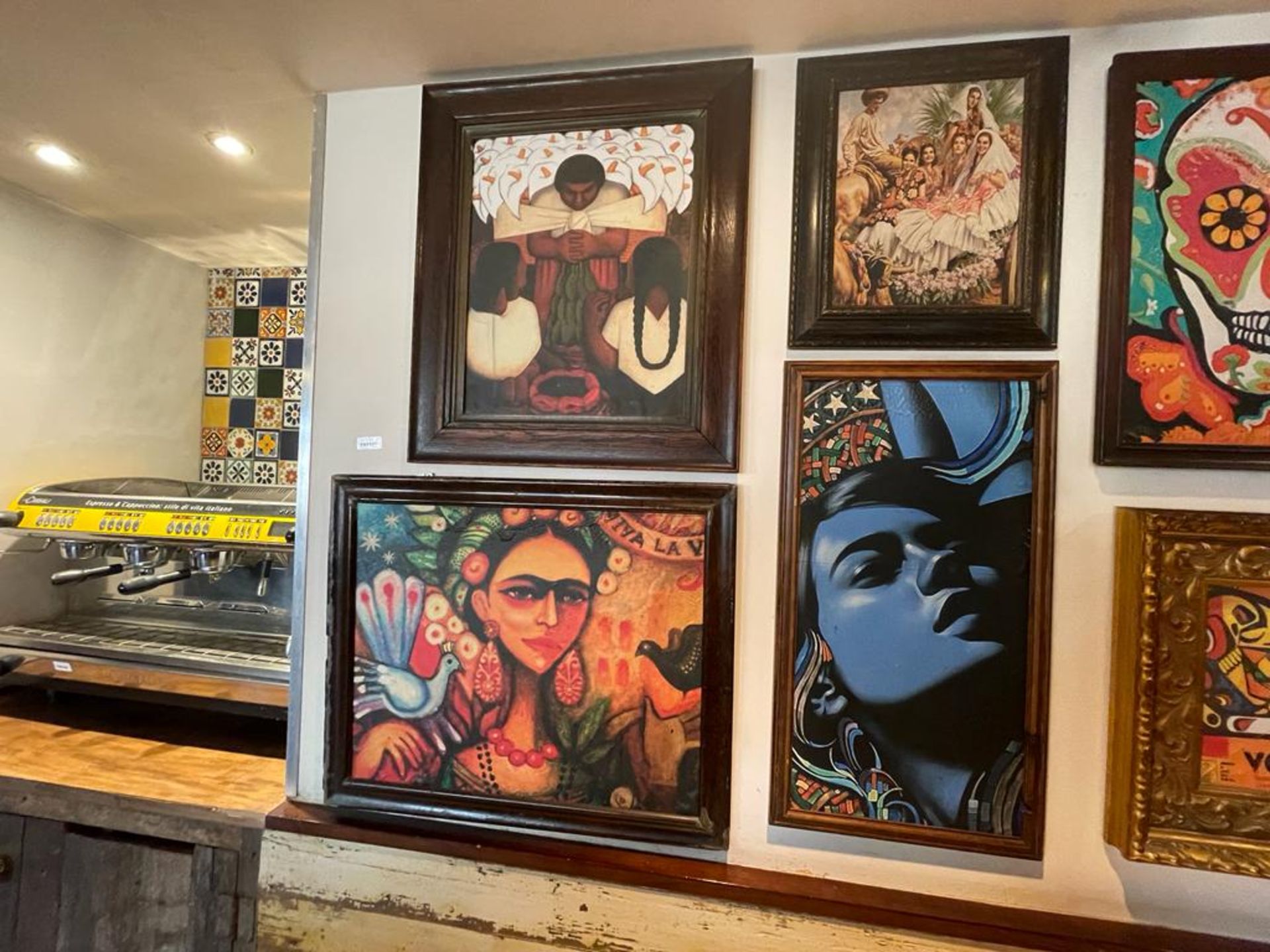 9 x Assorted Framed Pictures From a Mexican Themed Restaurant - Ref: PAV107 - Image 4 of 11