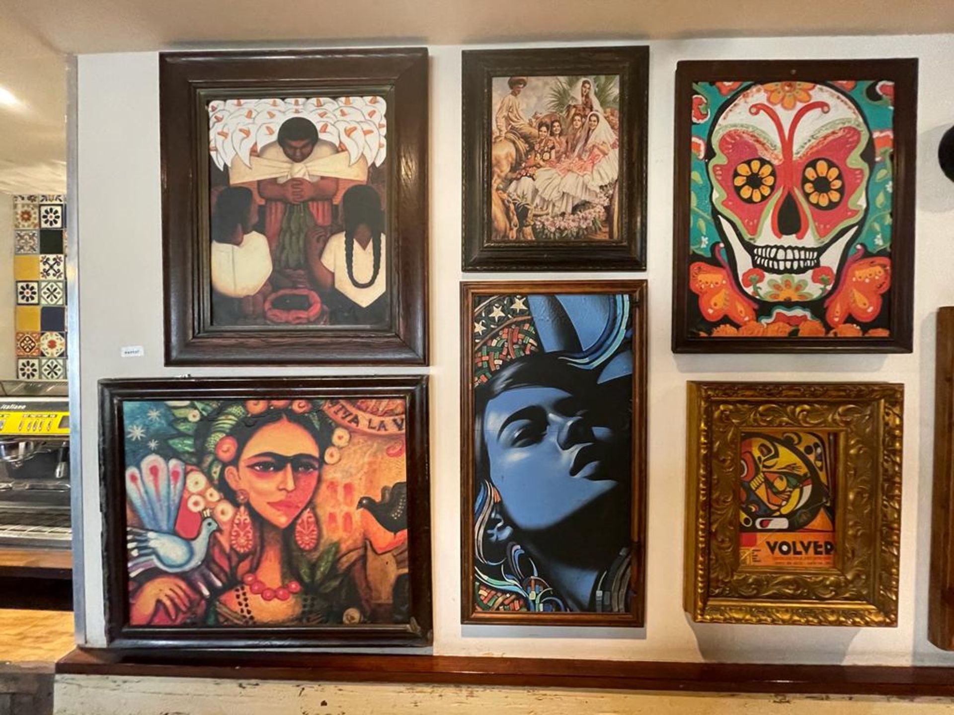 9 x Assorted Framed Pictures From a Mexican Themed Restaurant - Ref: PAV107 - Image 3 of 11