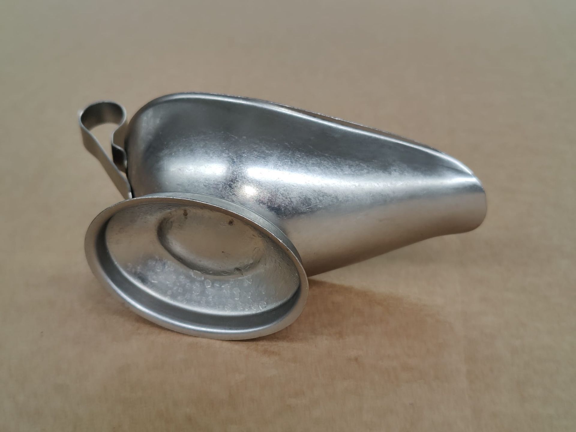 30 x Stainless Steel Sauce & Gravy Boats - Size: 130mm Wide Without Handle - Image 4 of 5