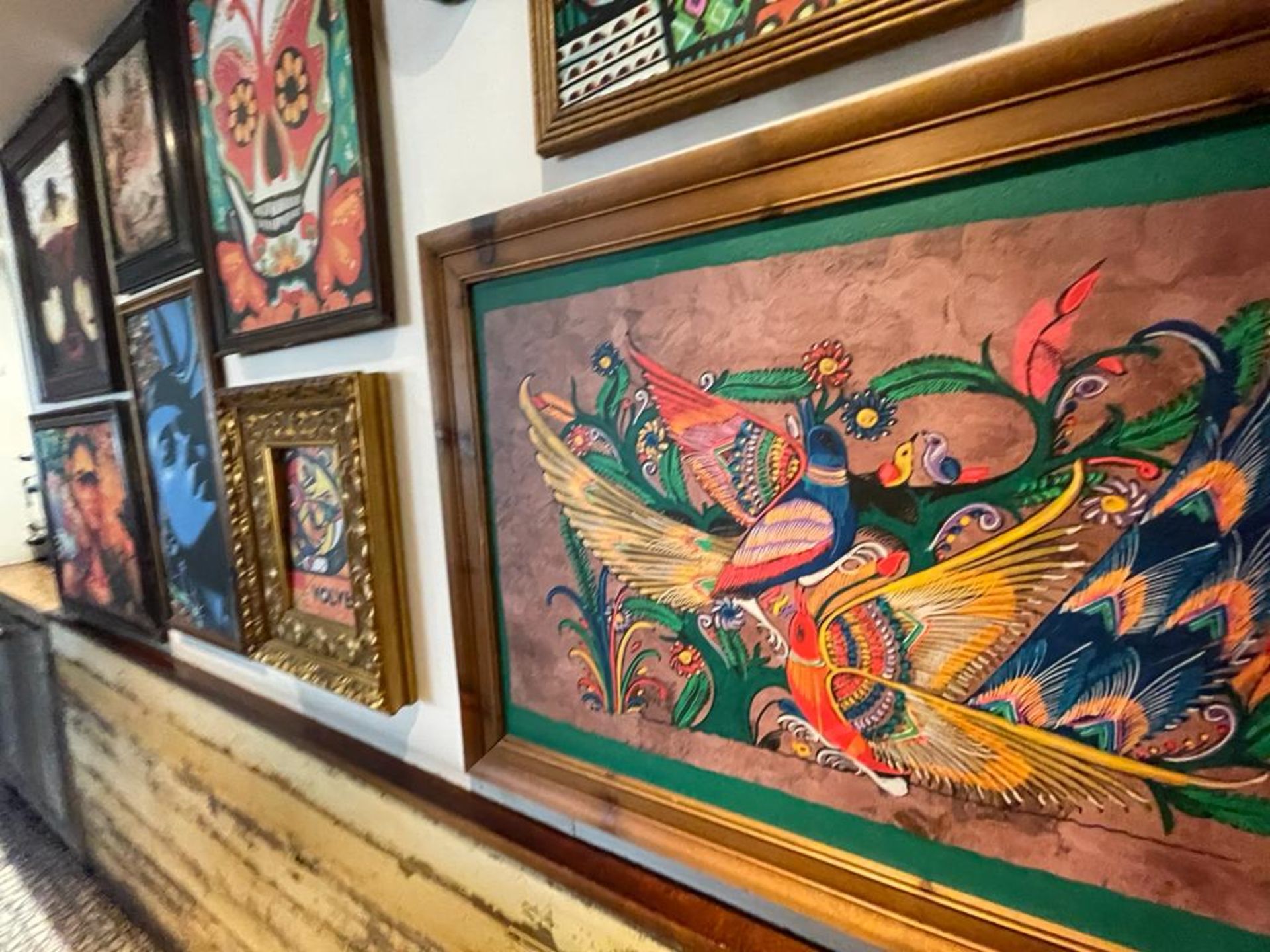 9 x Assorted Framed Pictures From a Mexican Themed Restaurant - Ref: PAV107 - Image 6 of 11