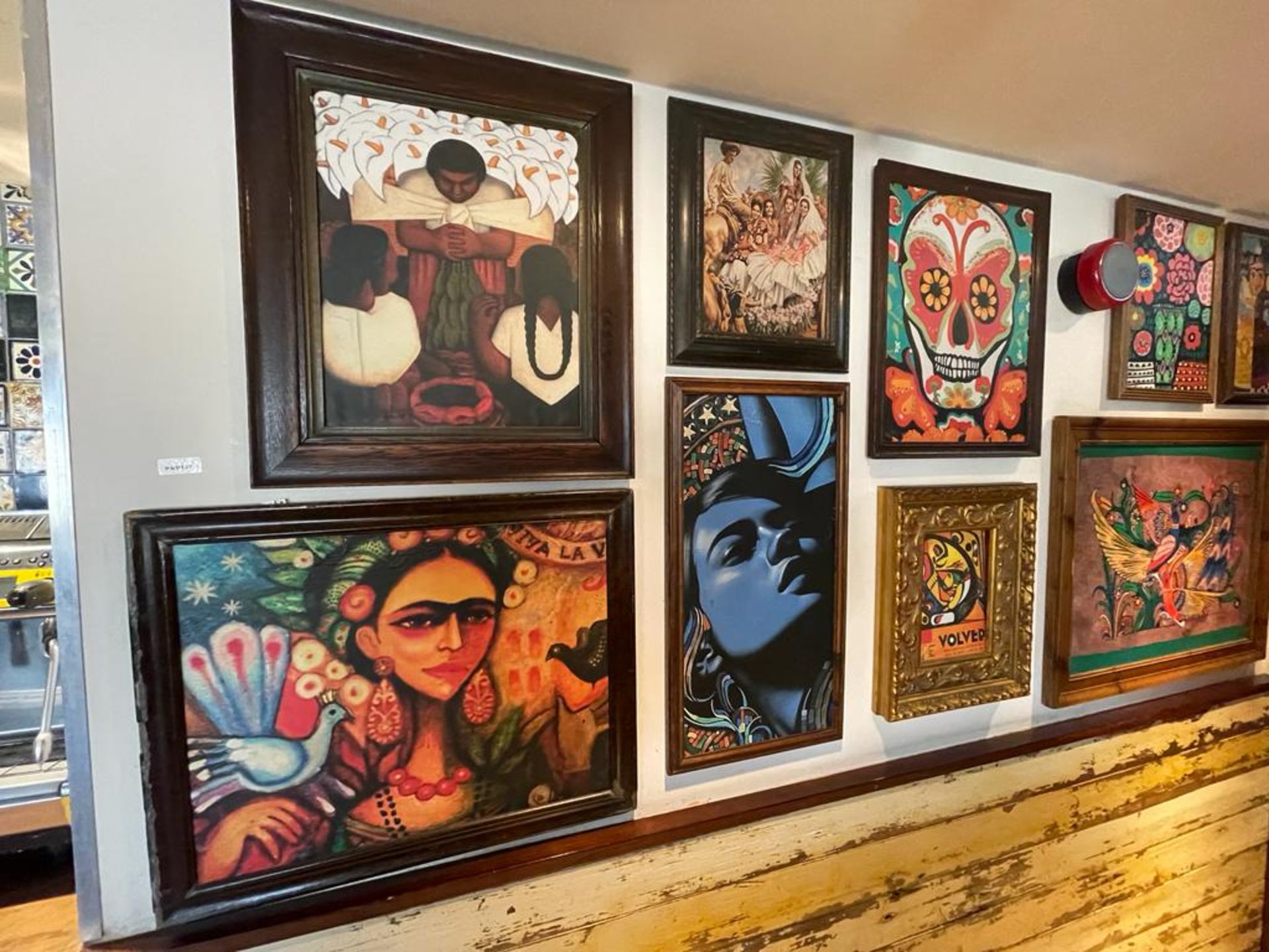 9 x Assorted Framed Pictures From a Mexican Themed Restaurant - Ref: PAV107 - Image 5 of 11
