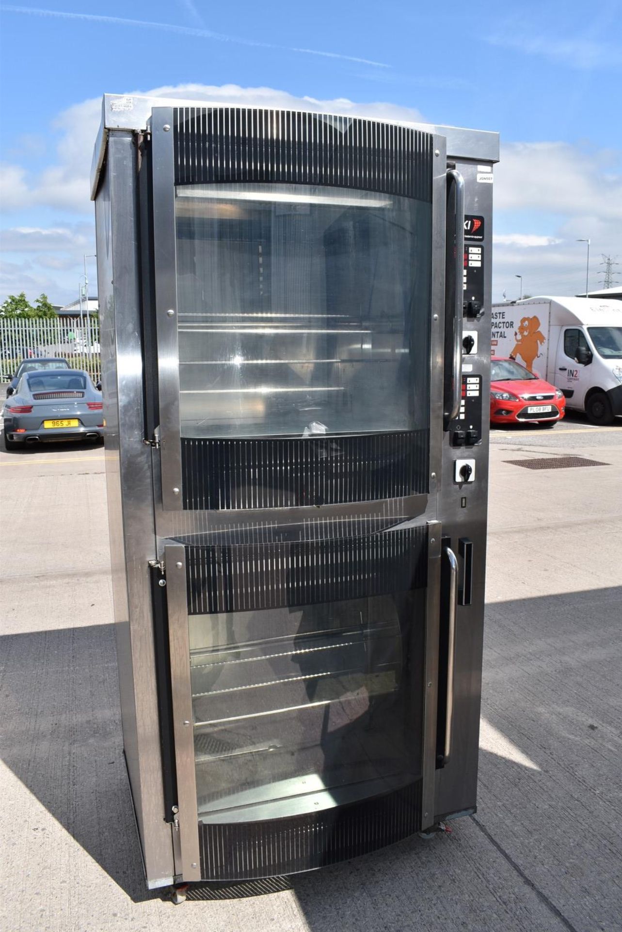 1 x BKI BBQ King Commercial Double Rotisserie Chicken Oven With Stand - Type VGUK16 - 3 Phase - Image 12 of 21