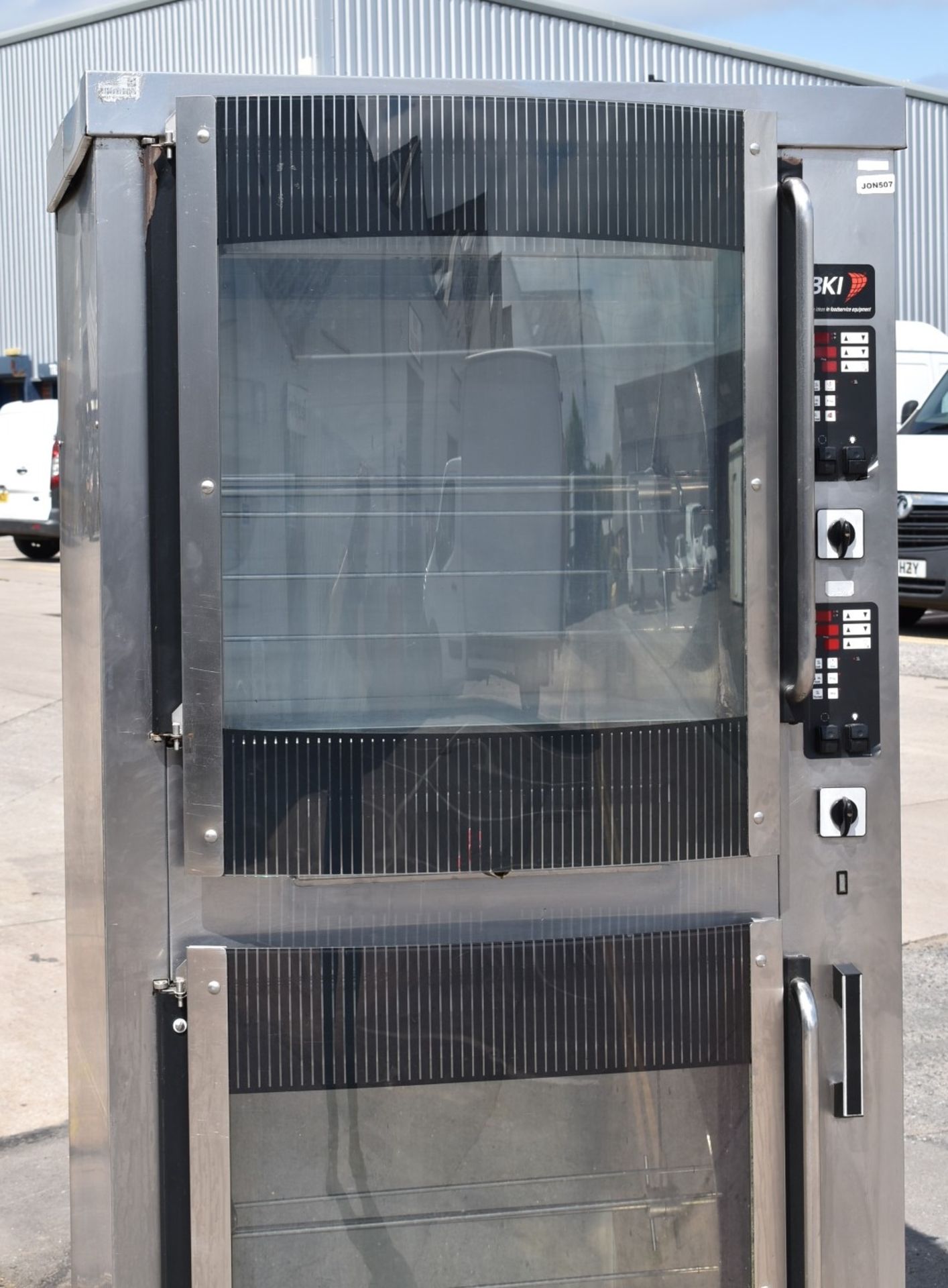 1 x BKI BBQ King Commercial Double Rotisserie Chicken Oven With Stand - Type VGUK16 - 3 Phase - Image 19 of 21