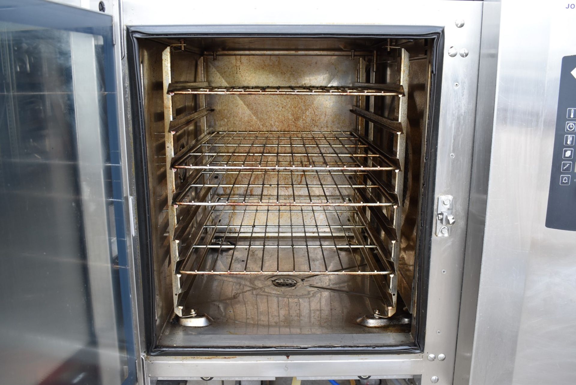 1 x Houno 6 Grid Electric Combi Oven With Stand and Extractor - 3 Phase Electric Power - Model C1.06 - Image 10 of 13