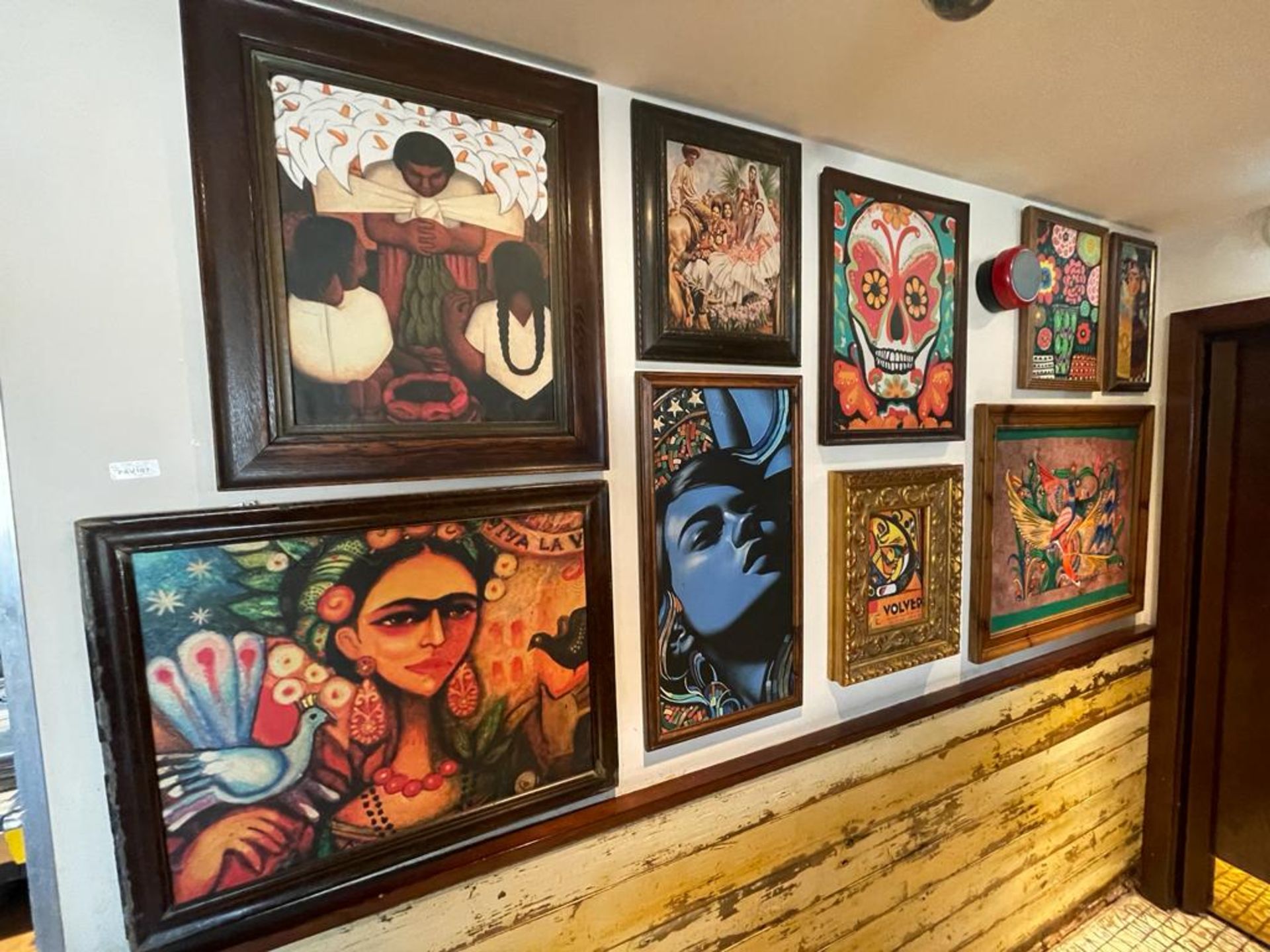 9 x Assorted Framed Pictures From a Mexican Themed Restaurant - Ref: PAV107 - Image 11 of 11