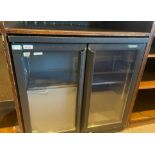 1 x Gamko Double Door Backbar Bottle Cooler - Model MG2-250G - Ref: PAV100