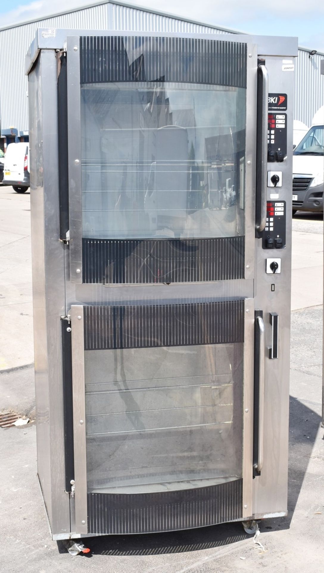 1 x BKI BBQ King Commercial Double Rotisserie Chicken Oven With Stand - Type VGUK16 - 3 Phase - Image 13 of 21