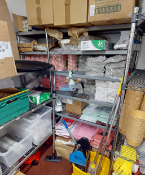 1 x Commercial Kitchen Wire Shelving Rack