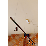 2 x Track Light Fittings Featuring Four Spotlights on Each