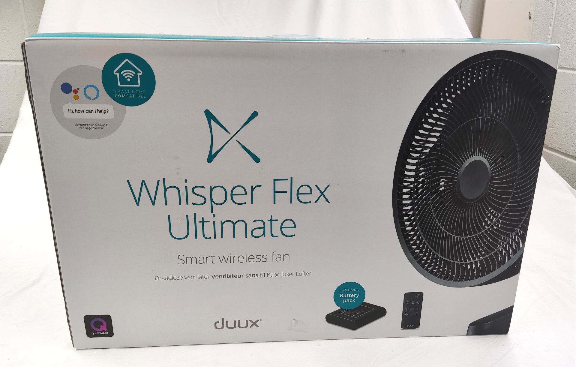 1 x DUUX Whisper Flex Ultimate Smart Wireless Fan - Boxed - RRP £249.99 - Ref: /HOC299/HC6 - CL987 - - Image 2 of 19