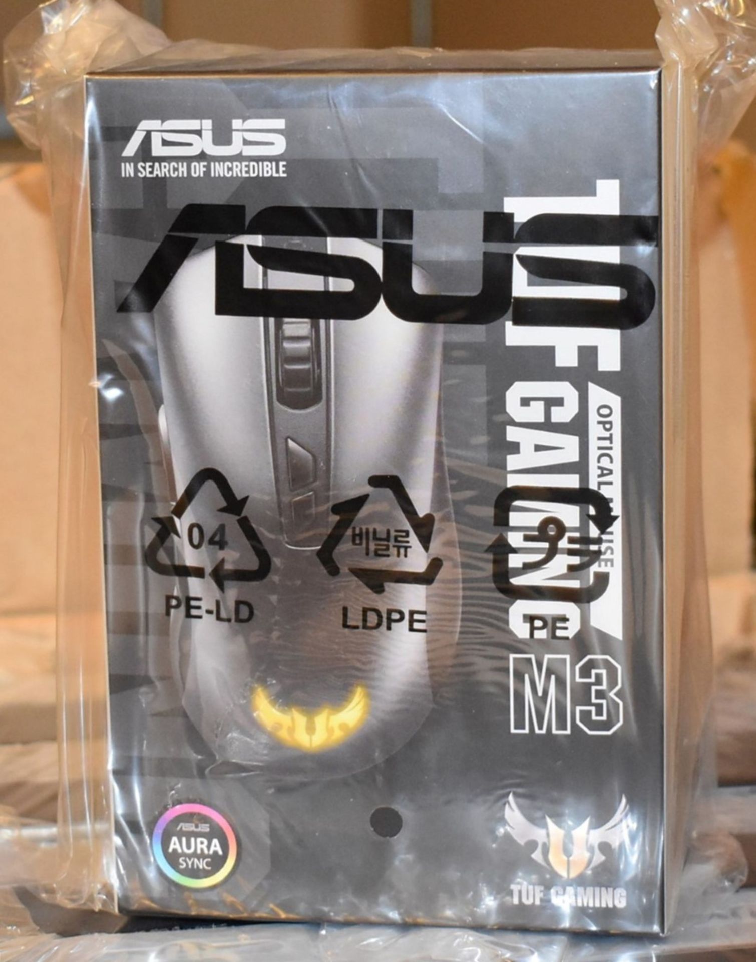 1 x Asus TUF Gaming M3 Mouse - 7000 dpi Optical Sensor - Seven Programmable Buttons With Onboard - Image 3 of 3