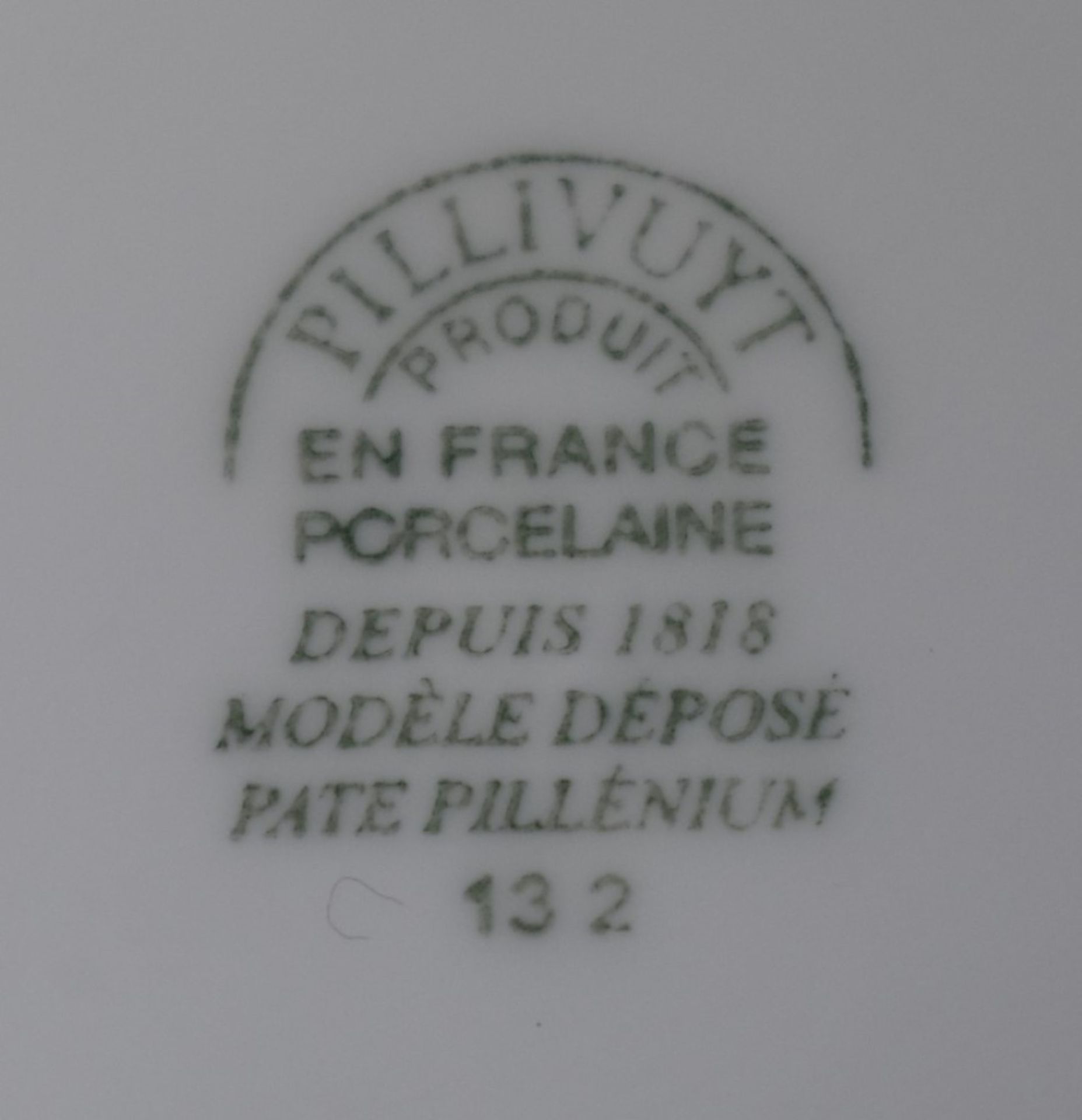 6 x Pillivuyt French Porcelain Wide Rim Dinner Bowls - 26cm Diameter - CL011 - Ref: PX279 - - Image 2 of 5