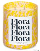 1 x STORIES OF ITALY 'Flora' Luxury Scented Candle with a Murano Glass Holderm 1.8kg - RRP £375.00