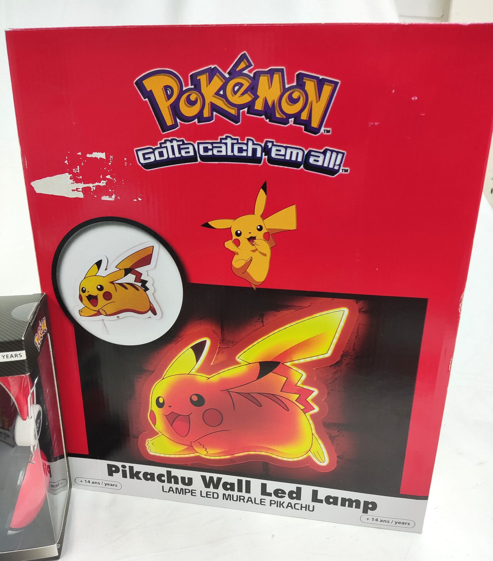 1 x POKEMON Assortment of Toys and Collectibles - Plush Squirtle, Pikachu Radio Alarm Clock and More - Image 7 of 17