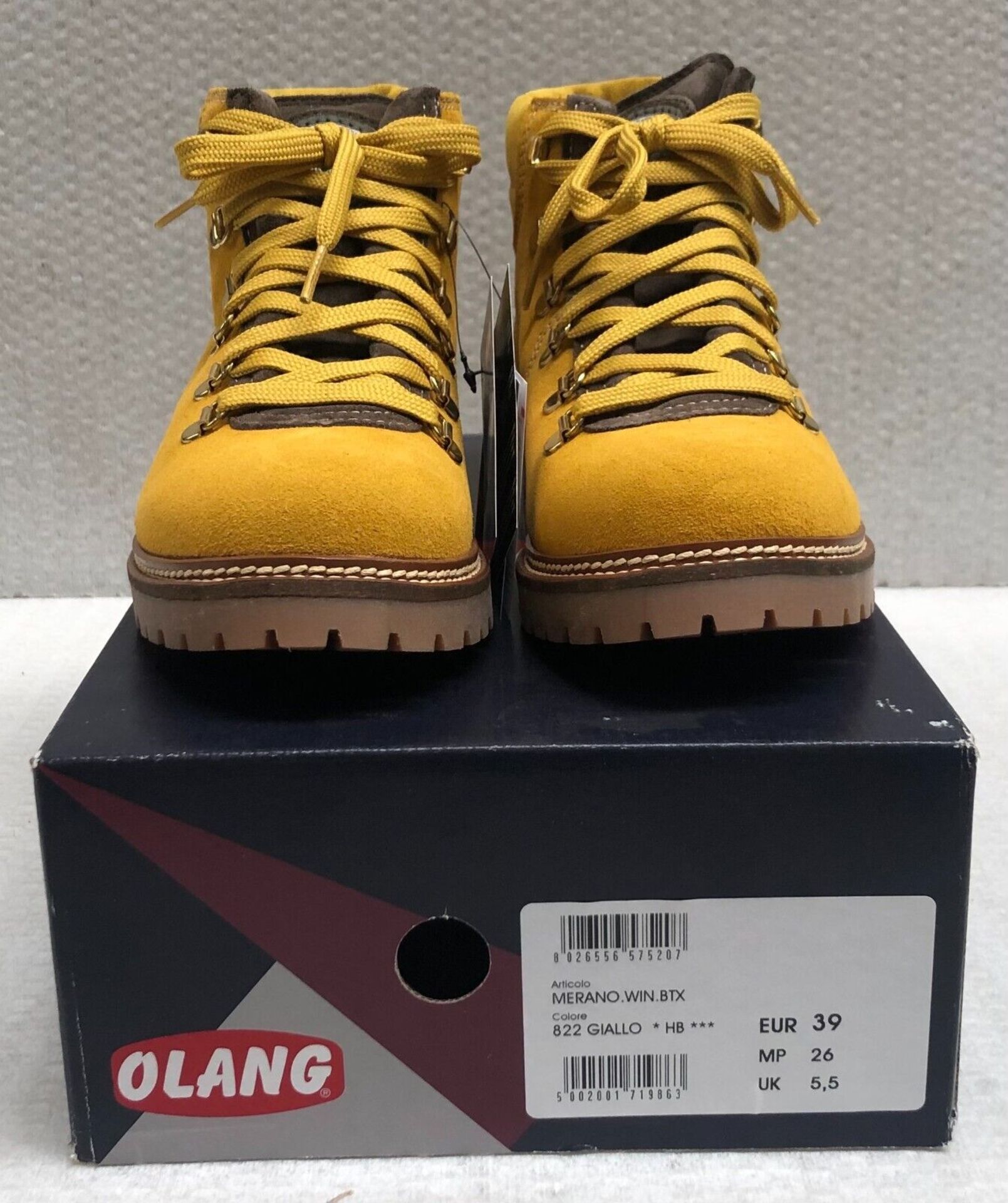 1 x Pair of Designer Olang Women's Winter Boots - Merano.Win.BTX 822 Giallo - Euro Size 38 - New - Image 2 of 7