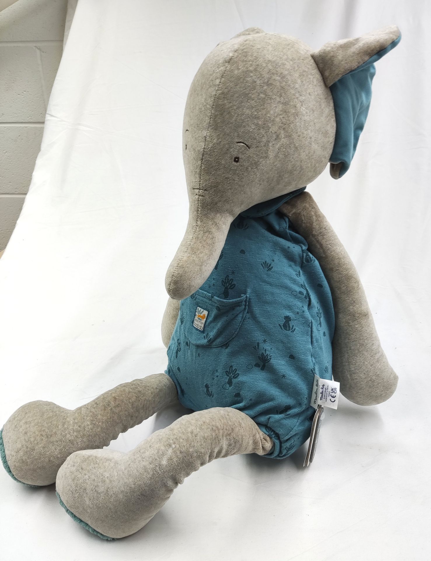 1 x MOULIN ROTY Sous Mon Baobab Bergamote Elephant Soft Toy - New - Original RRP £39.99 - Image 9 of 9