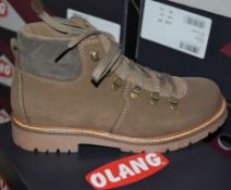 1 x Pair of Designer Olang Women's Winter Boots - Merano.Win.BTX 85 Cuoio - Euro Size 37 - New Boxed
