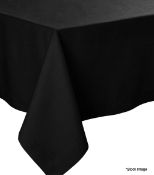 1 x ALEXANDRE TURPAULT Florence Noir Tablecloth 170X250Cm - New/Boxed - RRP £399 - Ref: /HOC227/