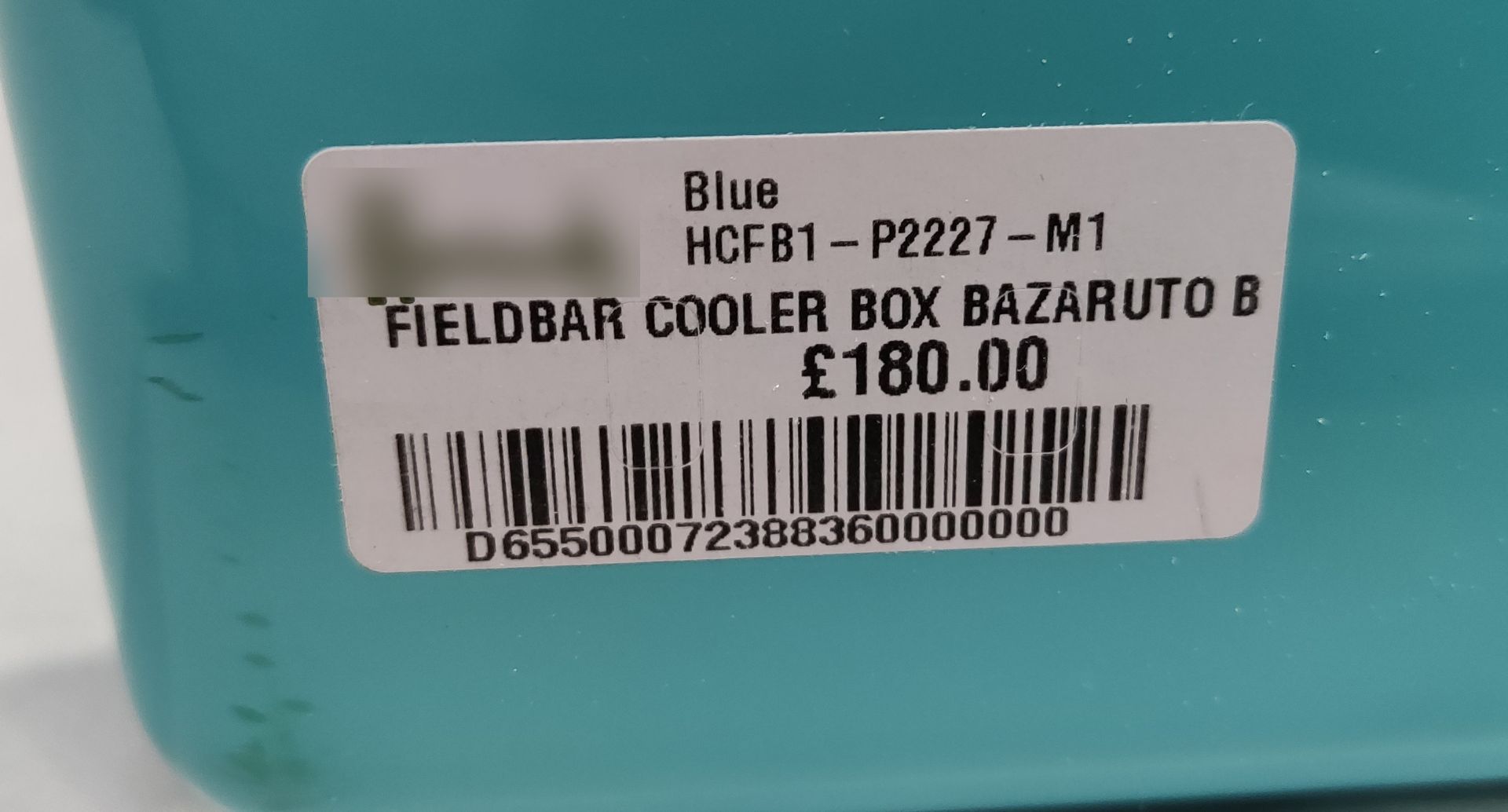 1 x FIELDBAR Fieldbar Drinks Box Cooler With Interchangeable Straps (10L) - Bazaruto Blue - Original - Image 9 of 14