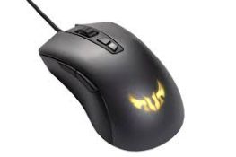 1 x Asus TUF Gaming M3 Mouse - 7000 dpi Optical Sensor - Seven Programmable Buttons With Onboard