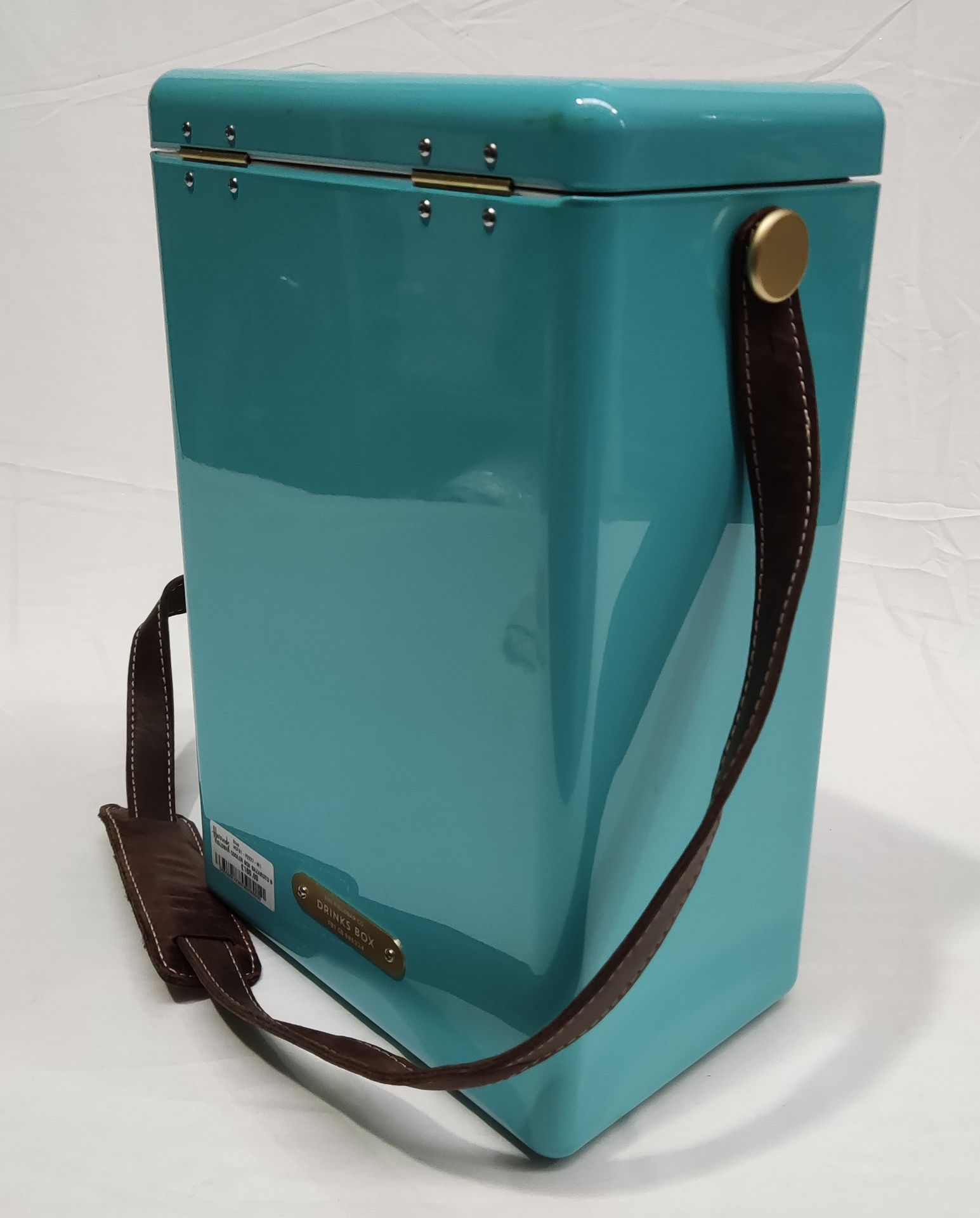 1 x FIELDBAR Fieldbar Drinks Box Cooler With Interchangeable Straps (10L) - Bazaruto Blue - Original - Image 2 of 14