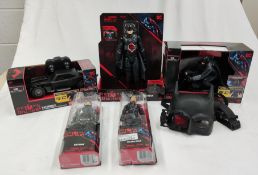 1 x BATMAN Toy Assortment - Wingsuit Batman, R/C Batcycle & Batmobile, Batman & Selina Kyle Figures