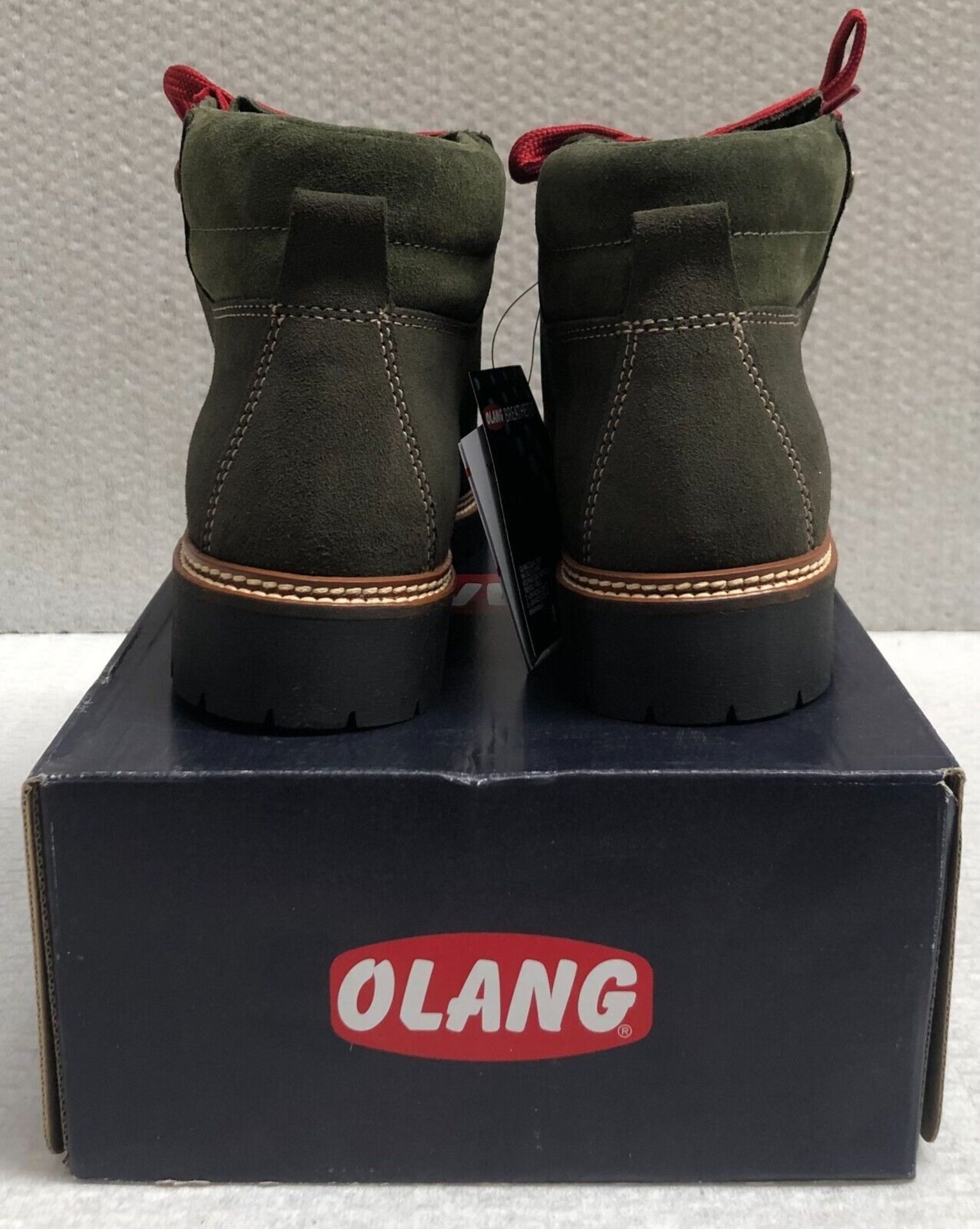 1 x Pair of Designer Olang Women's Winter Boots - Merano.Win.BTX 834 Muschio - Euro Size 39 - New - Image 2 of 5