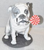 1 x LLADRO Bulldog With Lollipop Figurine - Original Price £1,350 *Please Read Condition Report*