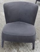 4 x B&B ITALIA / MAXALTO Italian Designer Fully Upholstered Chairs In Grey - Ref: HJL606to609 (4)/