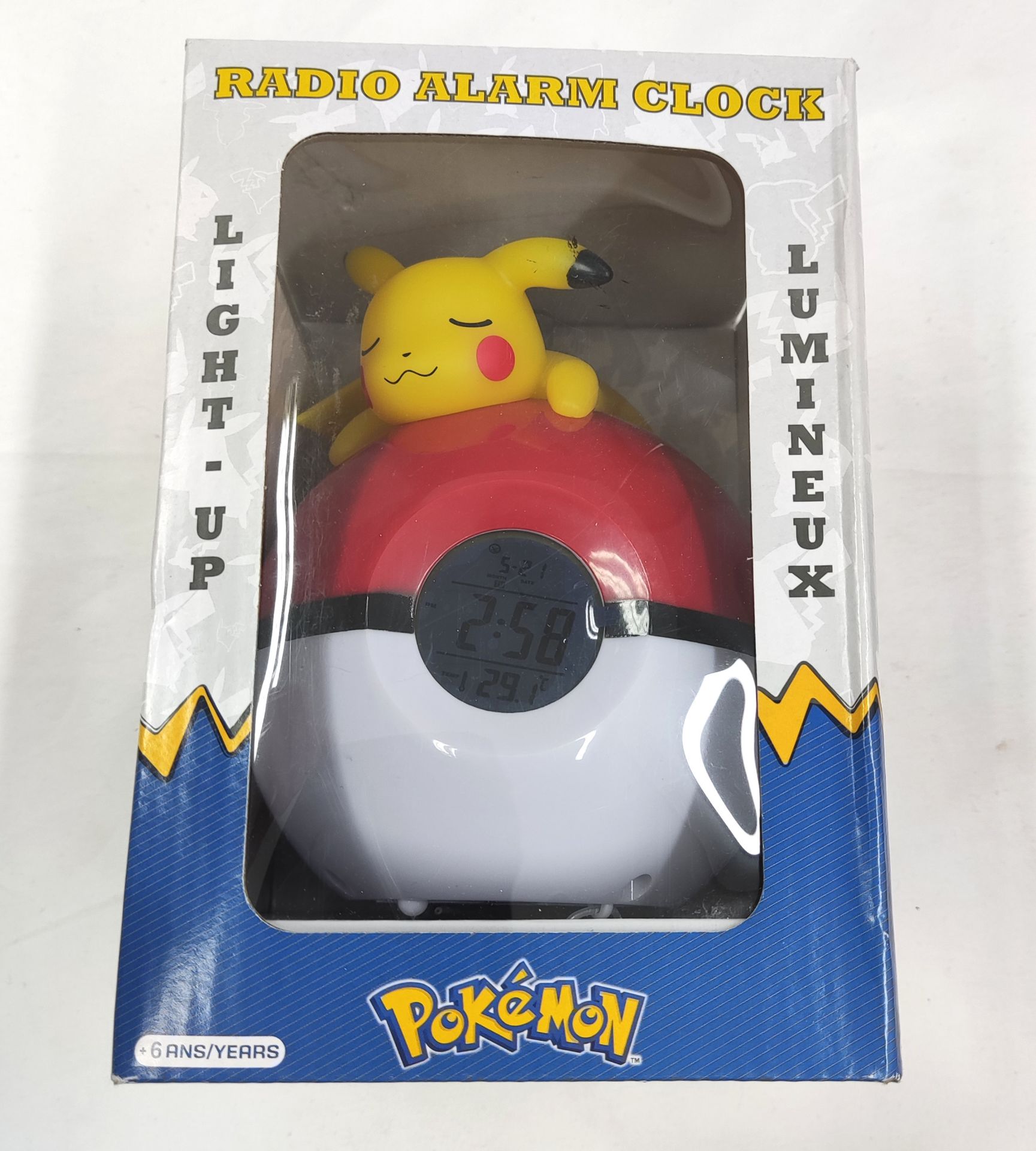 1 x POKEMON Assortment of Toys and Collectibles - Plush Squirtle, Pikachu Radio Alarm Clock and More - Image 16 of 17