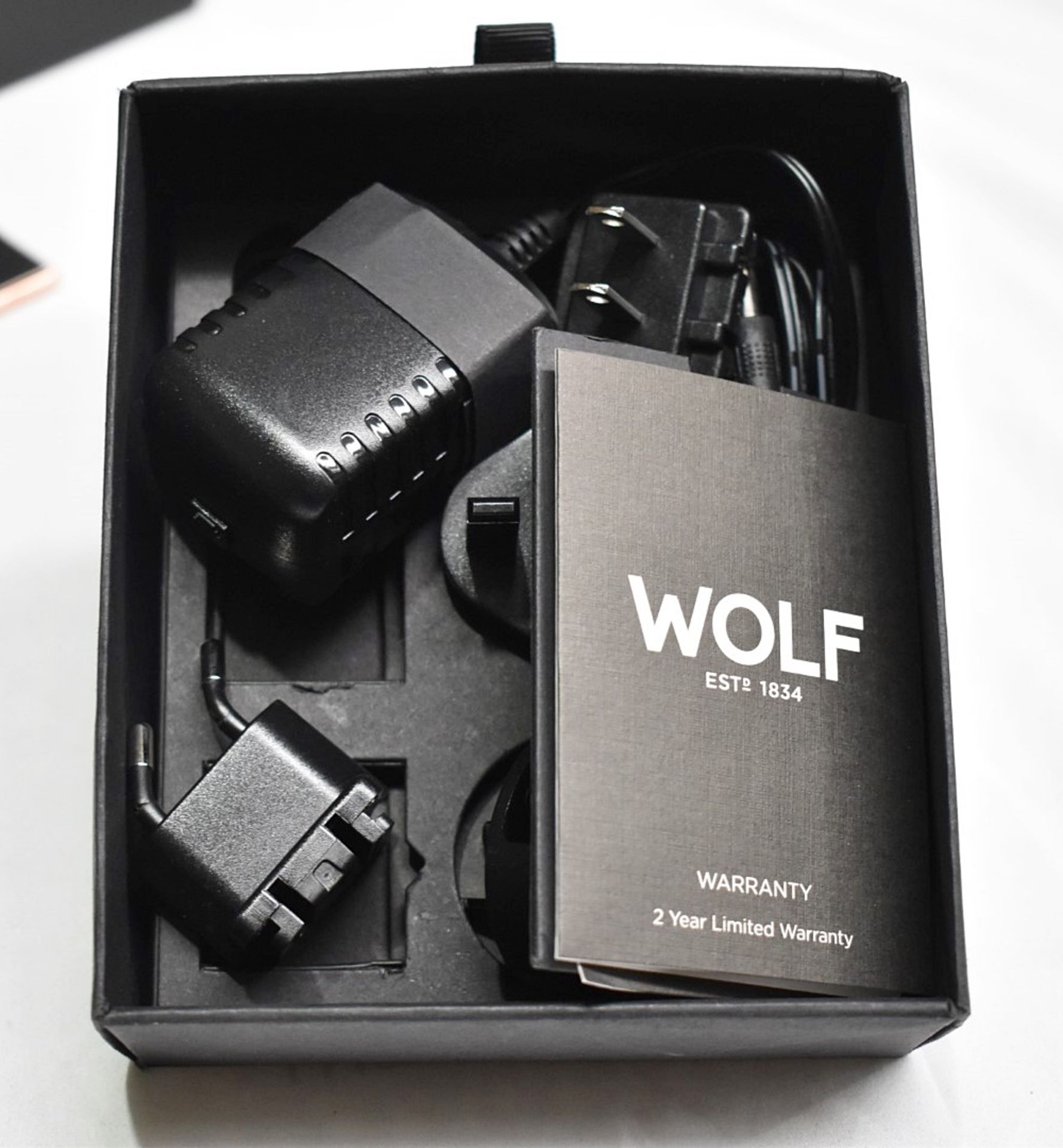 1 x WOLF 'Axis' Luxury Triple Watch Winder With Storage - Original Price £1,809 - Unused Boxed Stock - Image 3 of 32