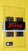 1 x Kingston Fury 16gb DDR4 3200mhz Laptop Ram Kit - 2 x 8gb - Type: KF432S20IBK2/16 - New and