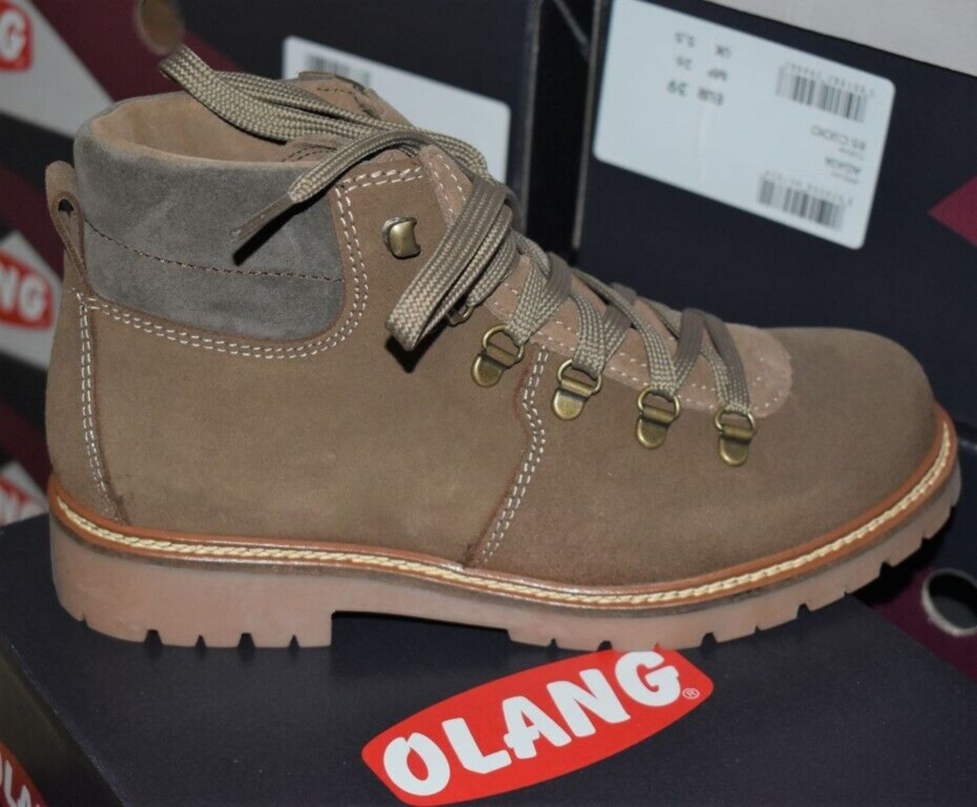 1 x Pair of Designer Olang Women's Winter Boots - Merano.Win.BTX 85 Cuoio - Euro Size 36 - New Boxed