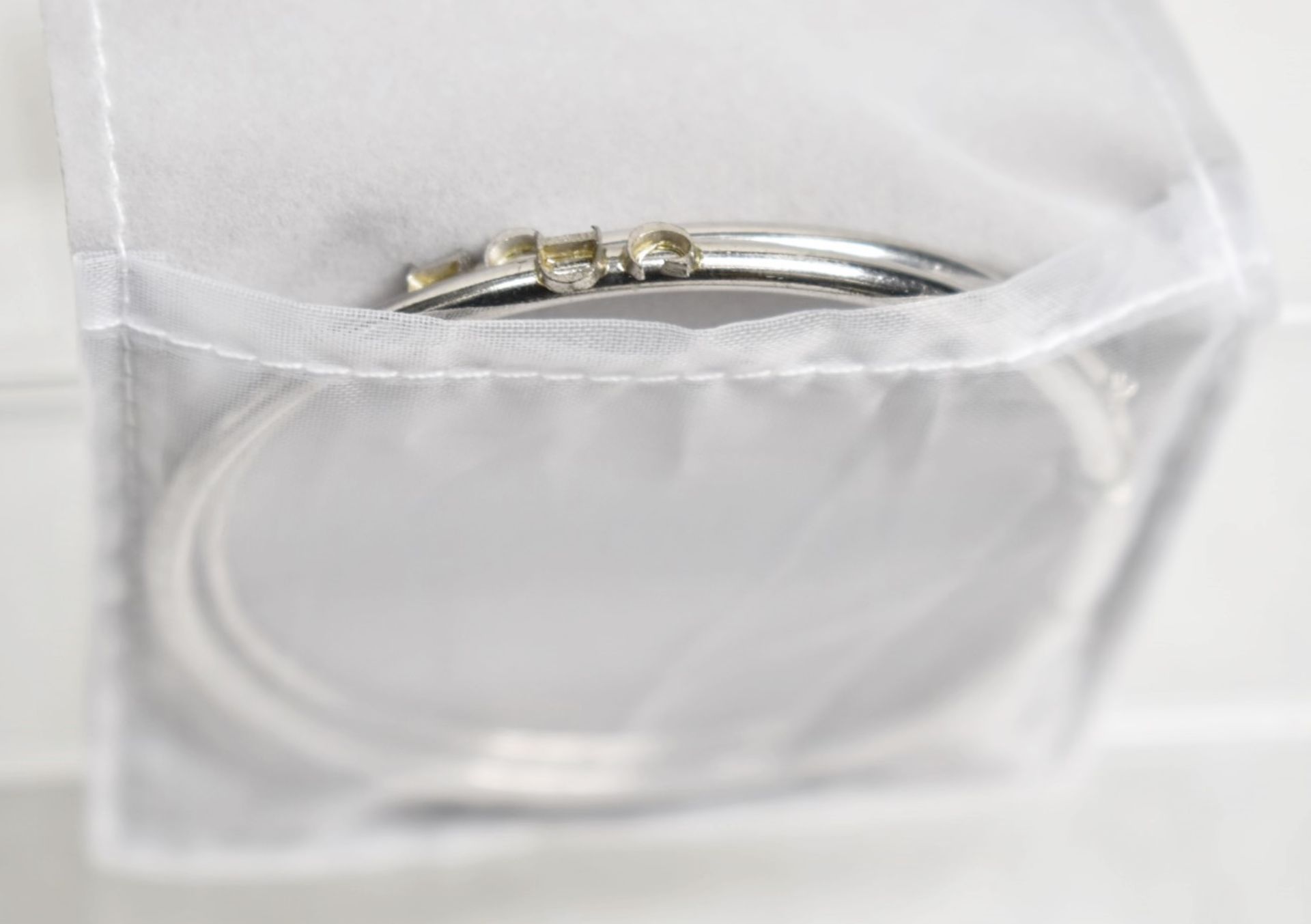 Pair Of DIOR Hoop Earrings - Ref: CNT778/WH2/C23 - CL011 - Image 4 of 5